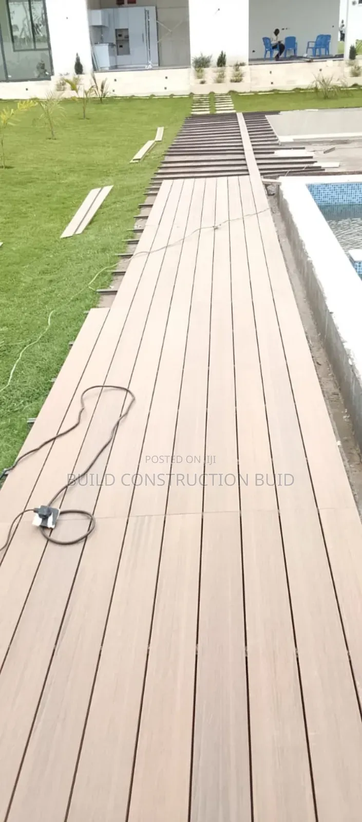 Outdoor WPC Decking Floor Boards.