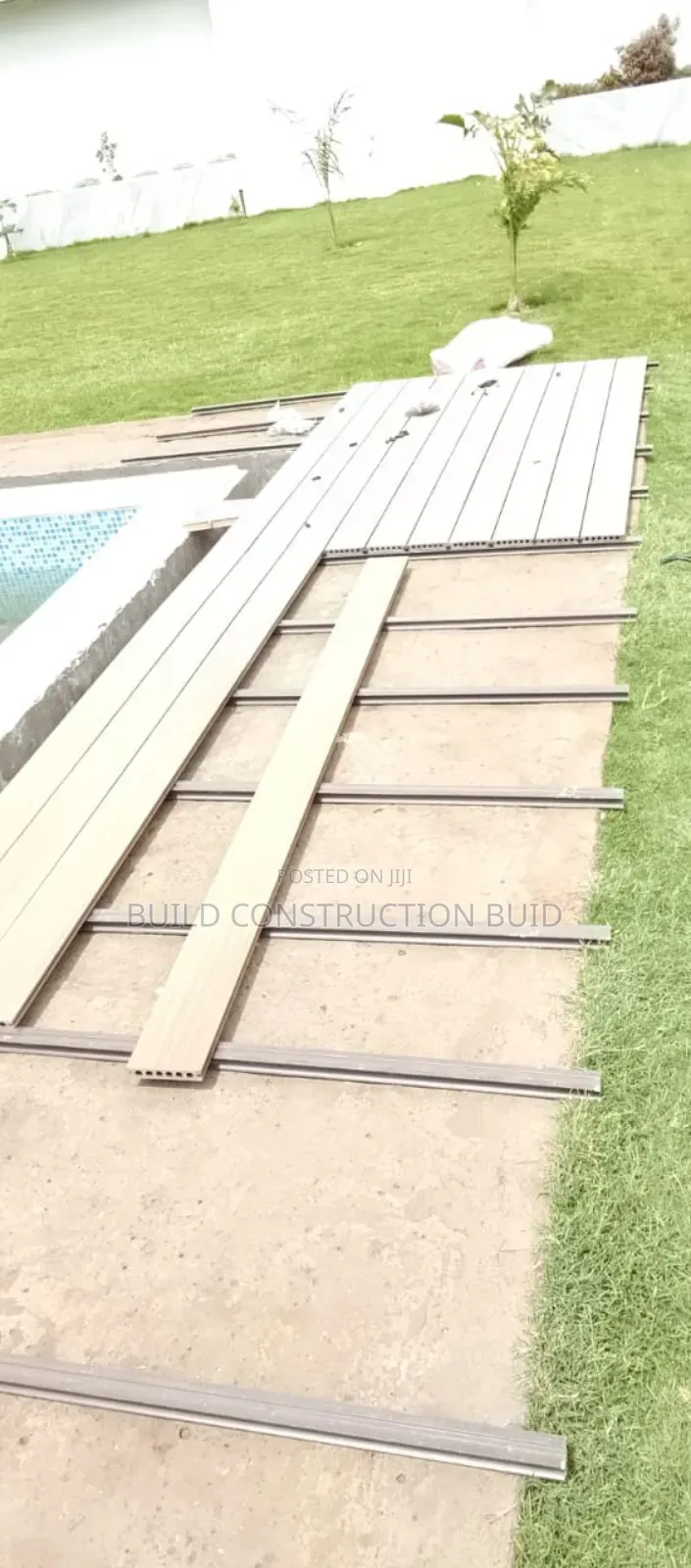 Outdoor WPC Decking Floor Boards.