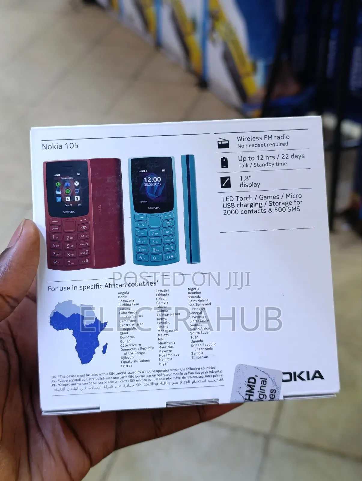 New Nokia 105 Black
