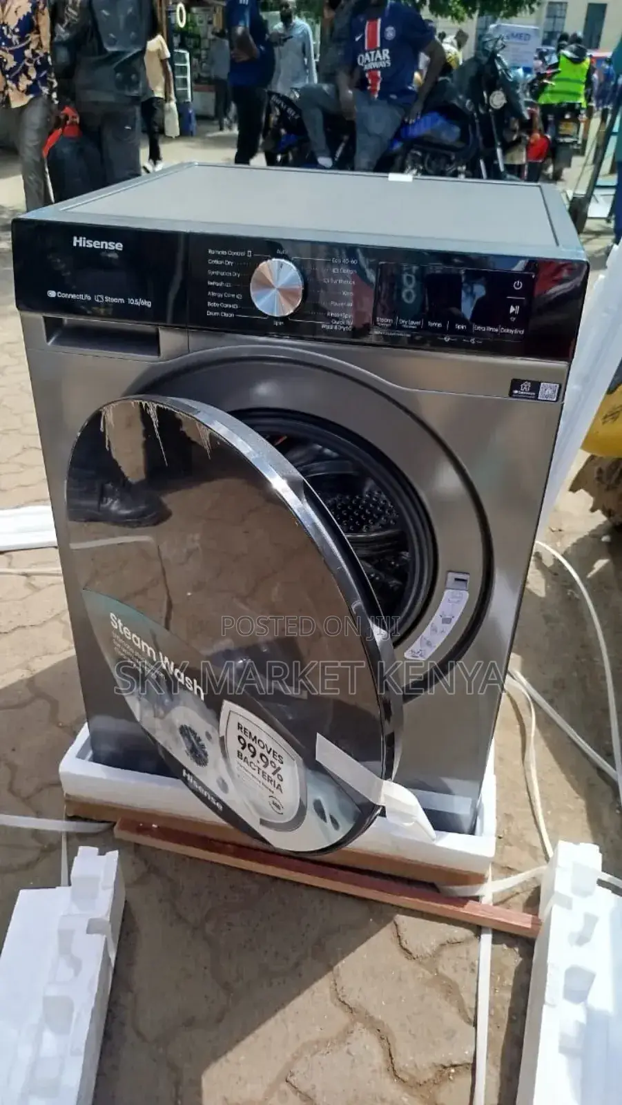 Hisense Wash Dry 10.5kg/6kg Wd3s1043bt Washing Machine