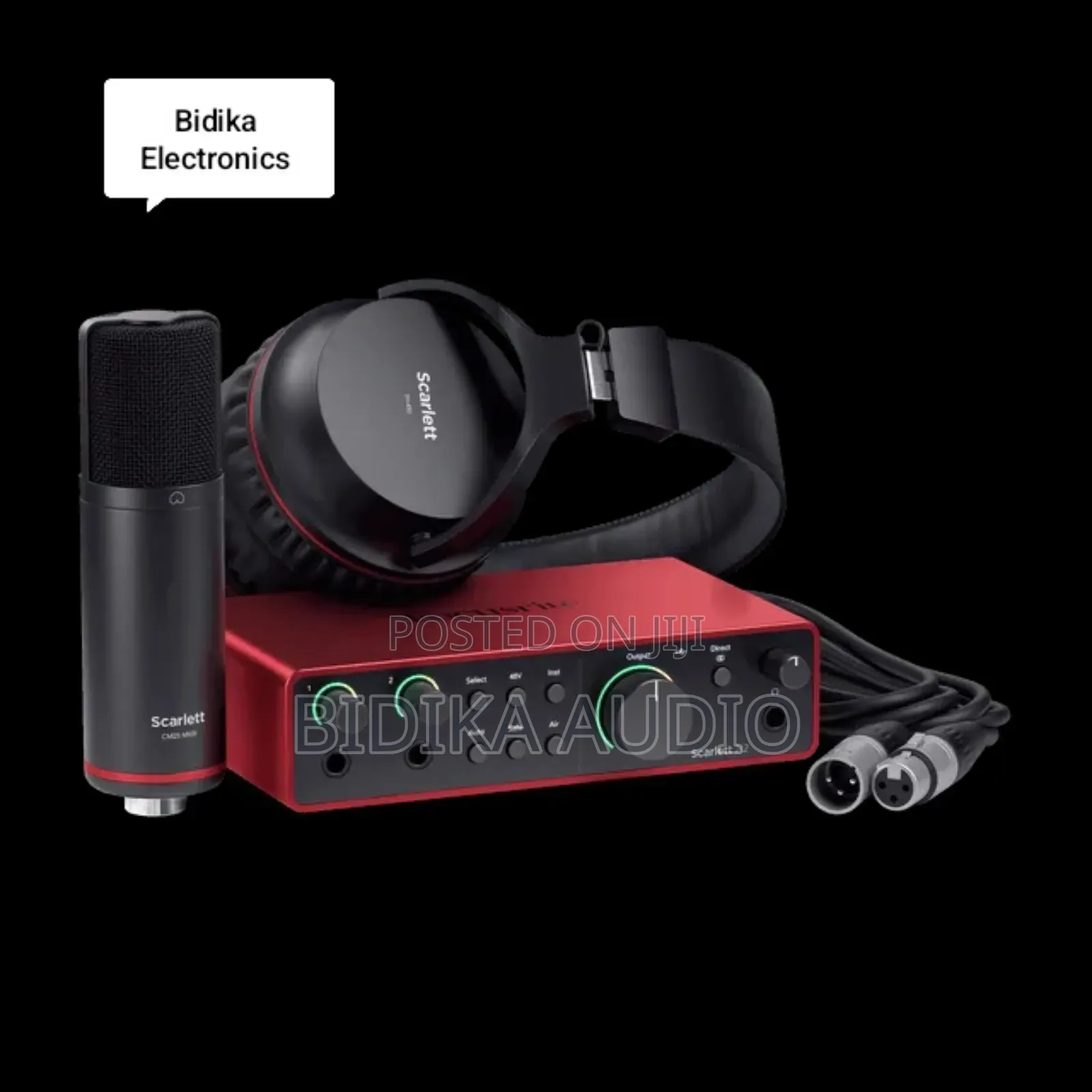 Focusrite Scarlett 2i2 Studio 4th Gen Recording Bundle