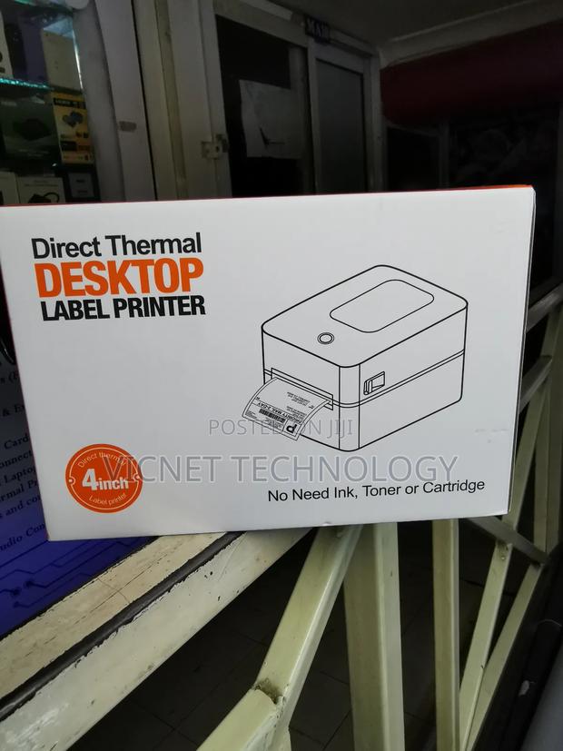 Wireless Barcode/Label Printer With Bluetooth, Wifi, Usb - main view