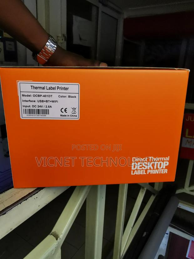 Wireless Barcode/Label Printer With Bluetooth, Wifi, Usb - thumbnail 2