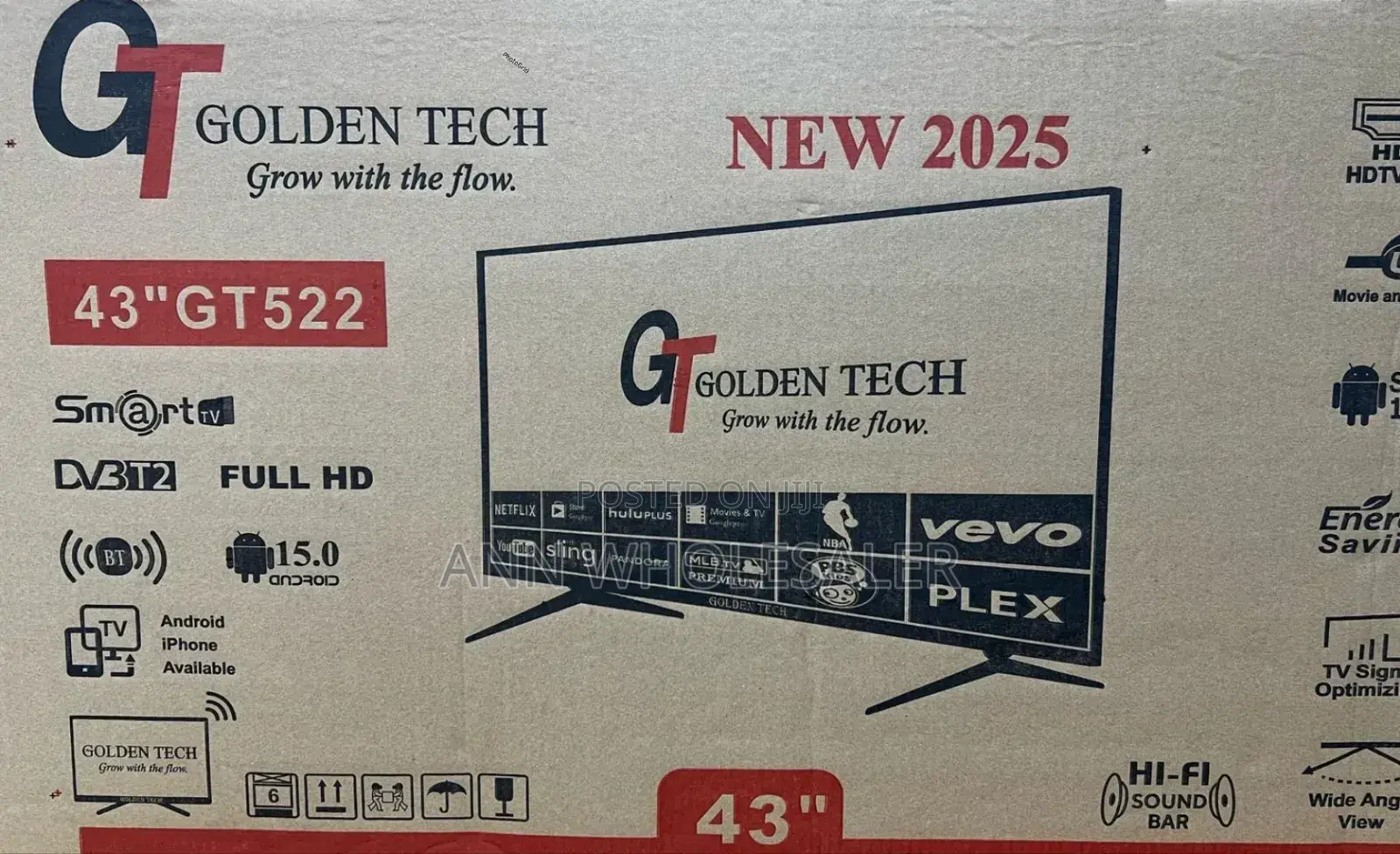 Goldentech 43 Inches Smart Android Digital Tv