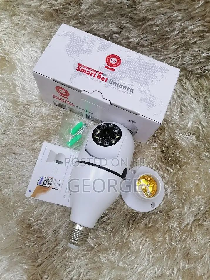 Efficient-Camera Bulb Smart Wifi PTZ Camera V380 Pro