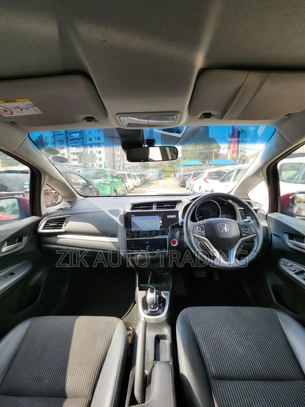 Honda Fit 2018 Red