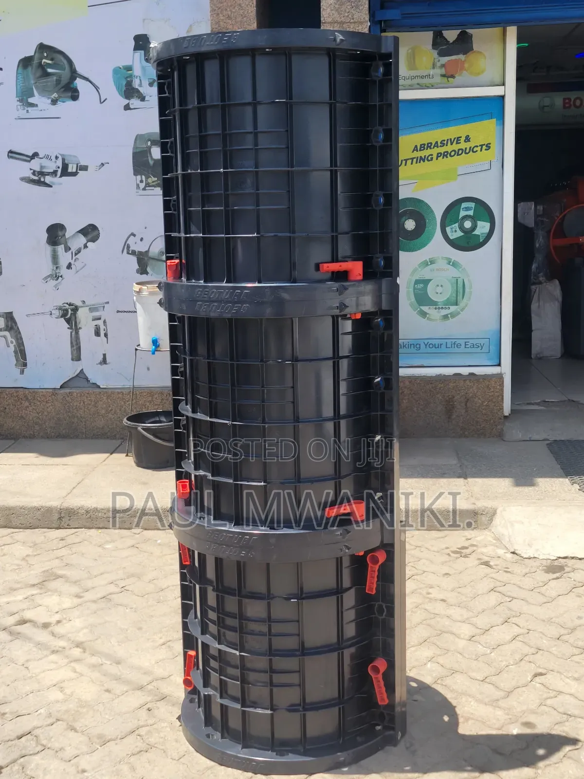 Reusable Plastic Framework Geotub