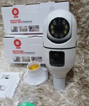 Dual Lens V380 Pro PTZ Bulb Ip Night Vision Camera