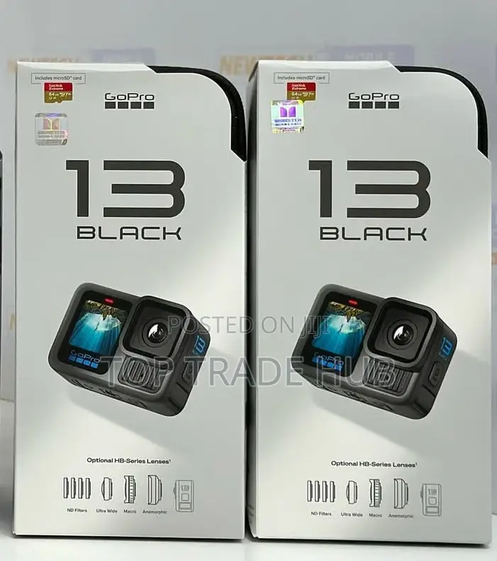 Brand New Hypersmooth 6.0 Gopro Hero 13 Black
