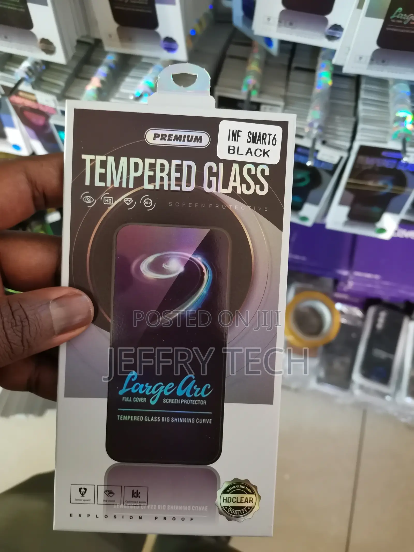Glassverse Privacy Tempered Glass for Infinix Smart 6