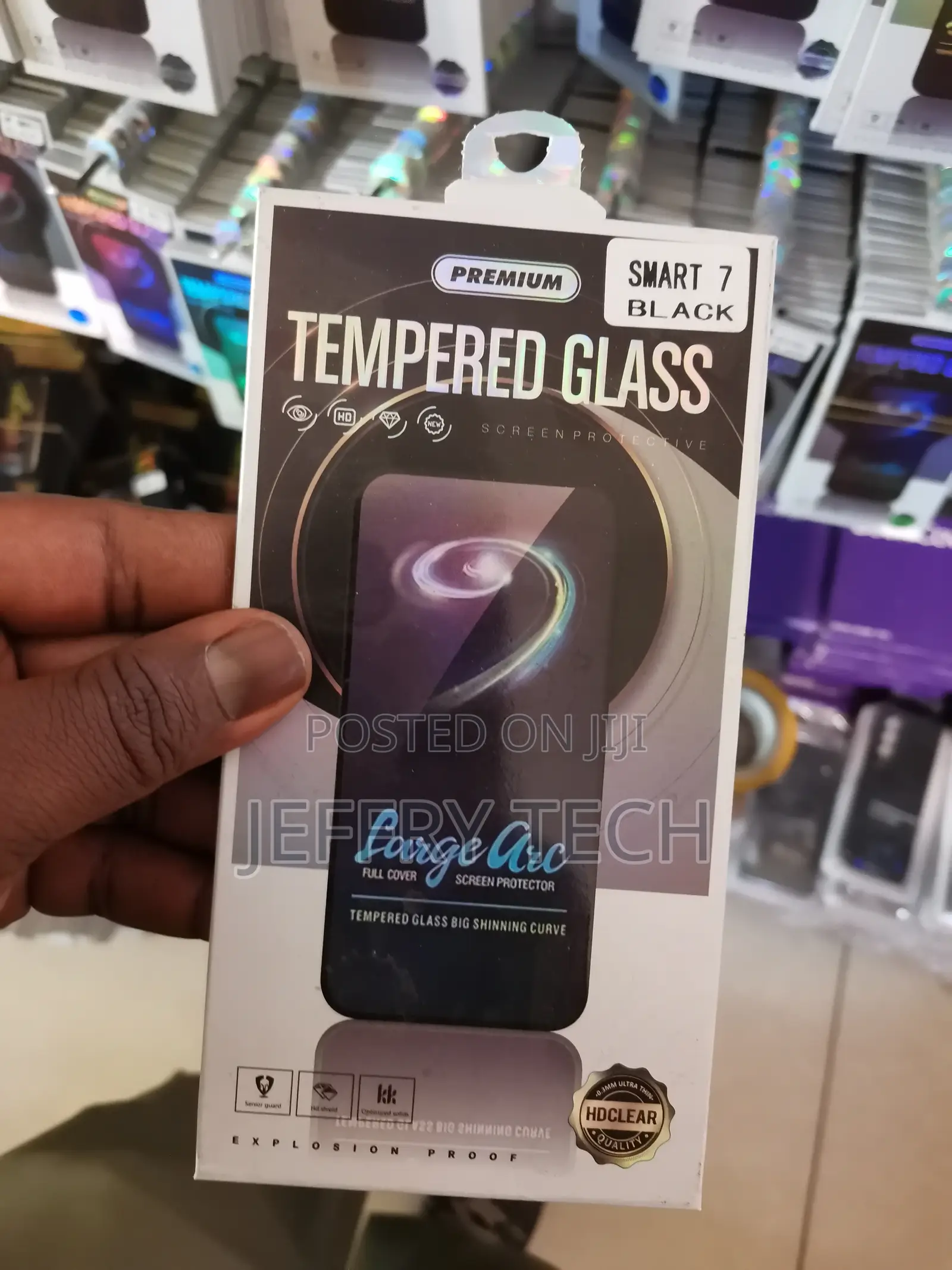 Iwishkart Infinix Smart 7 Privacy Glass Screen Protector