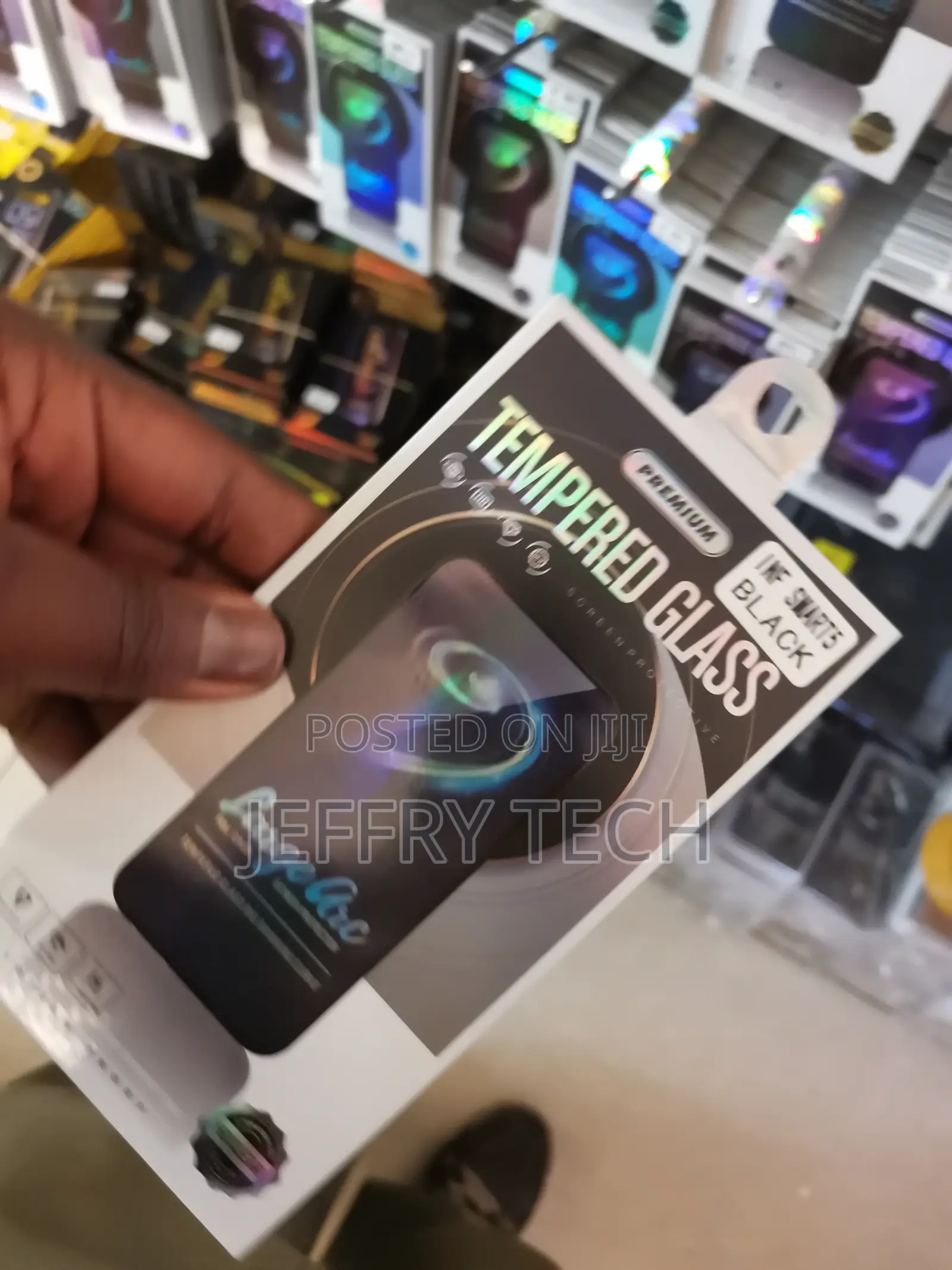 Shano's Glass Privacy Screen Protector for Infinix Smart 5