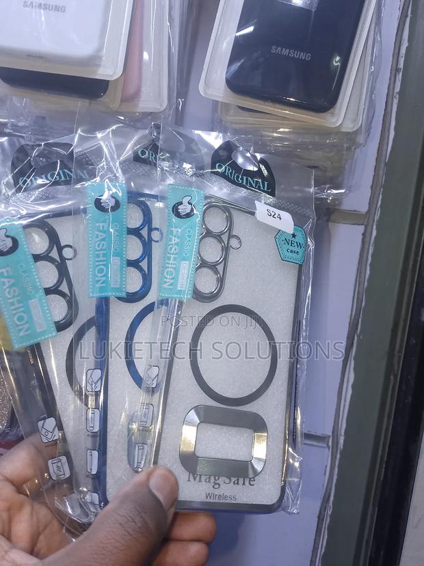 Samsung S24 Clear Magnetic Case - thumbnail 2