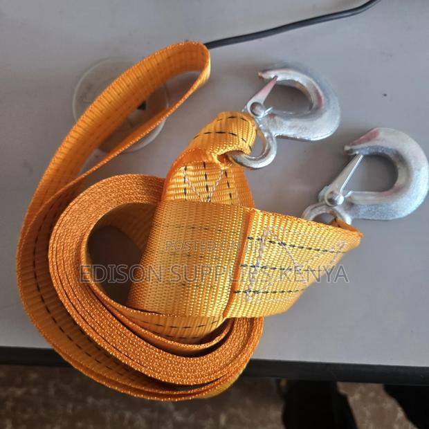 Towing Ropes 4m Nylon Strap Cars Tow Rope Pull 3 Tons - main view