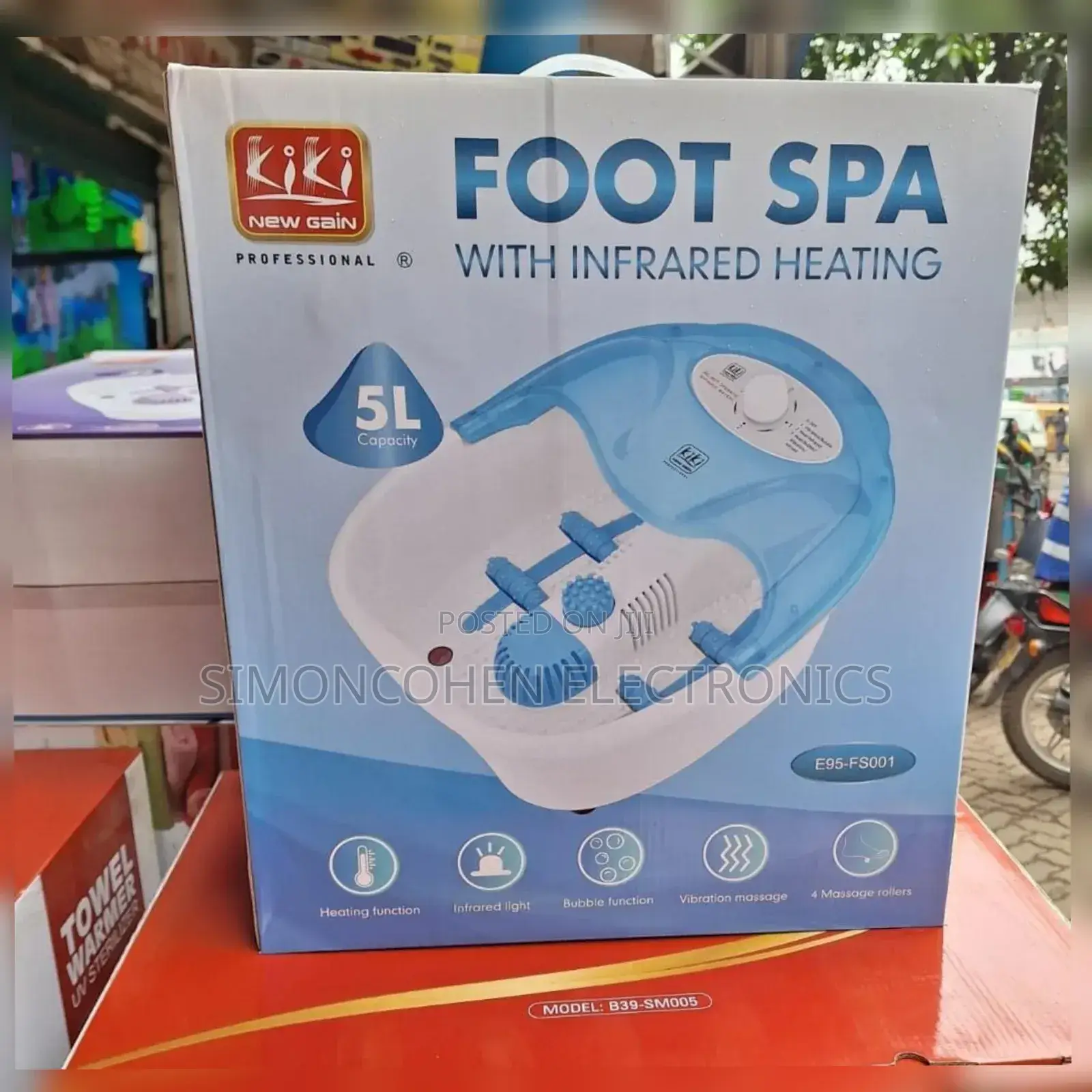 Foot Spa With Infrared Hidden