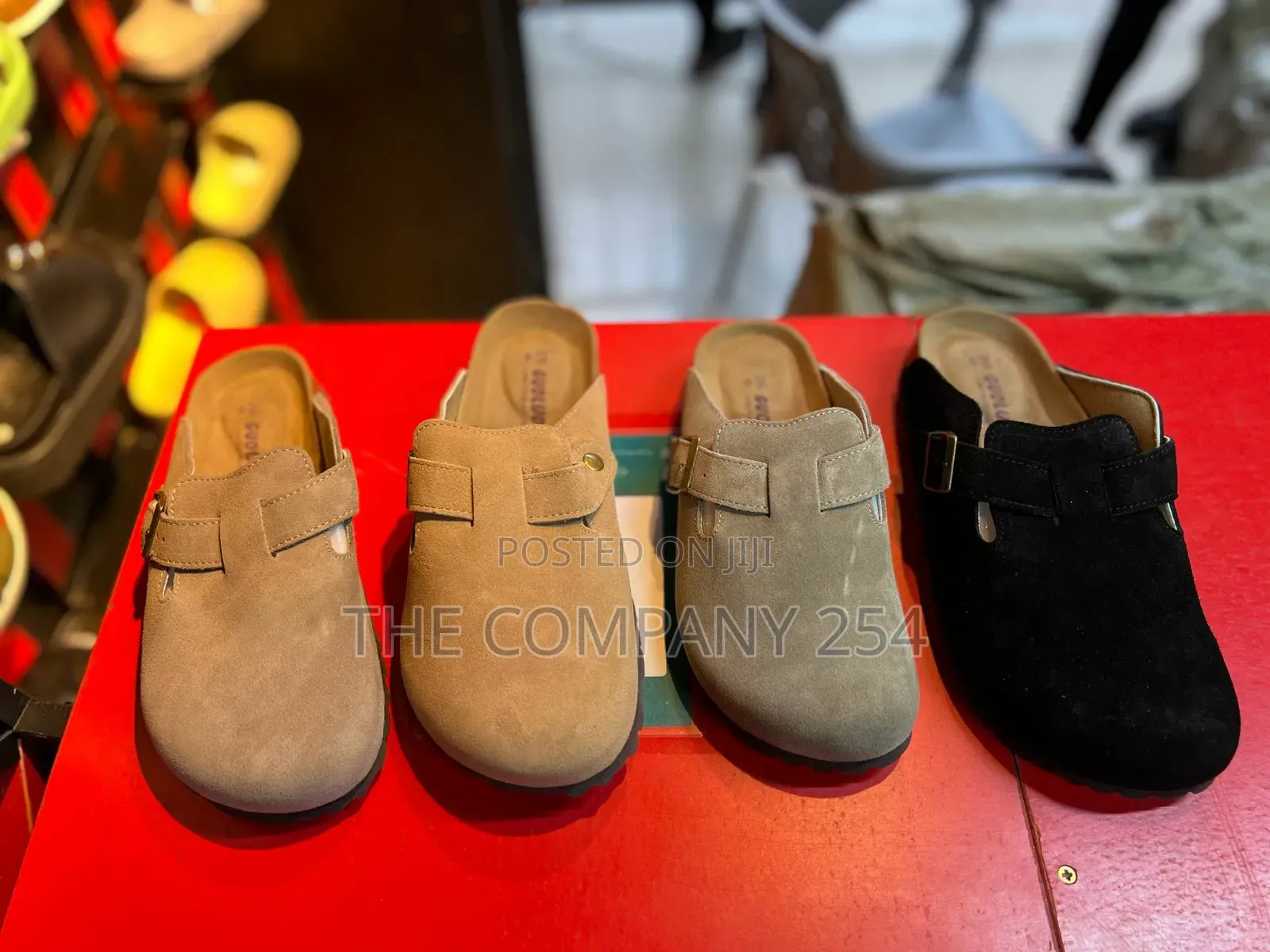Quality Leather Unisex Sued Brick Storm Crog Sandal Shoes
