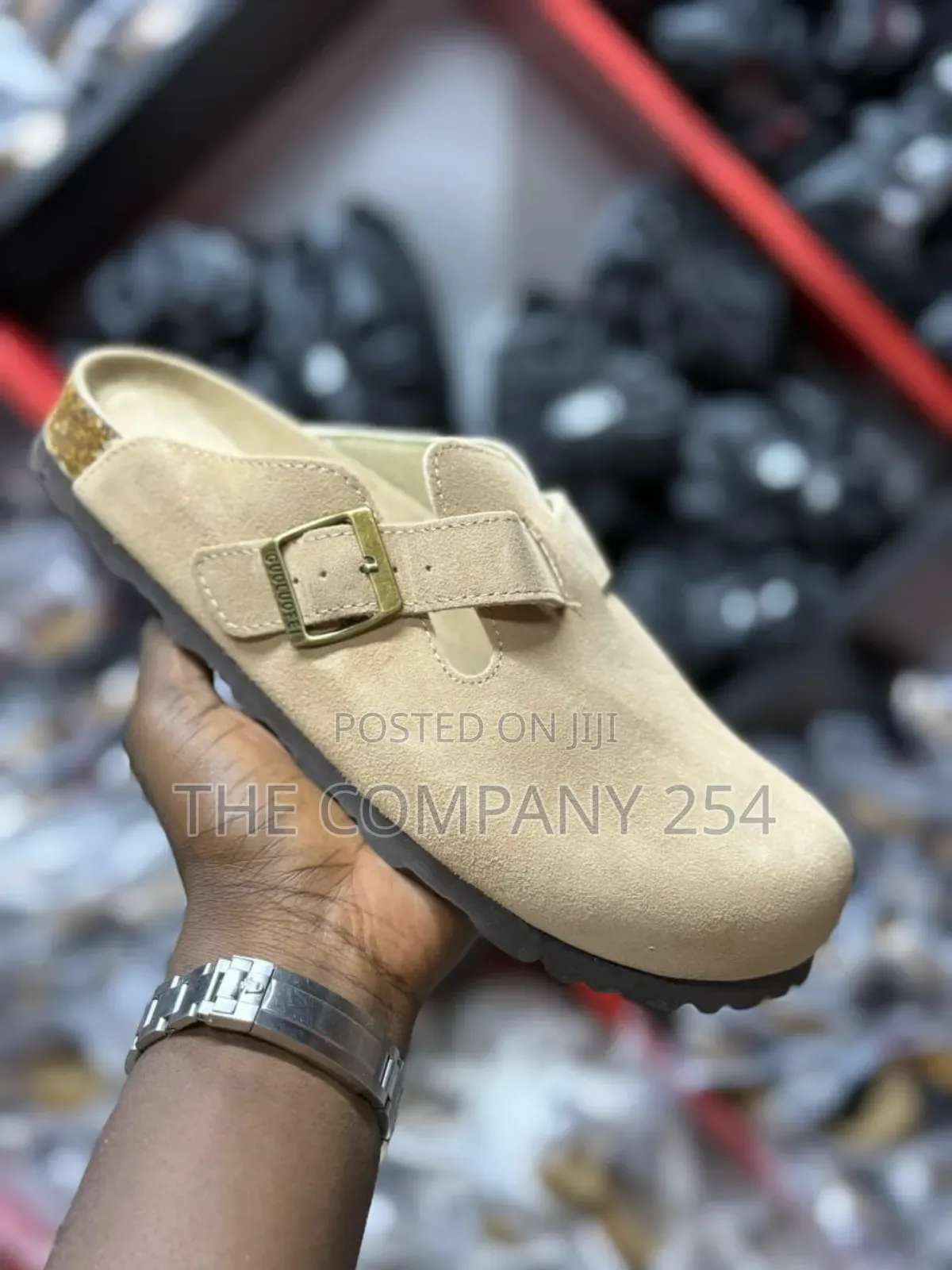 Quality Leather Unisex Sued Brick Storm Crog Sandal Shoes
