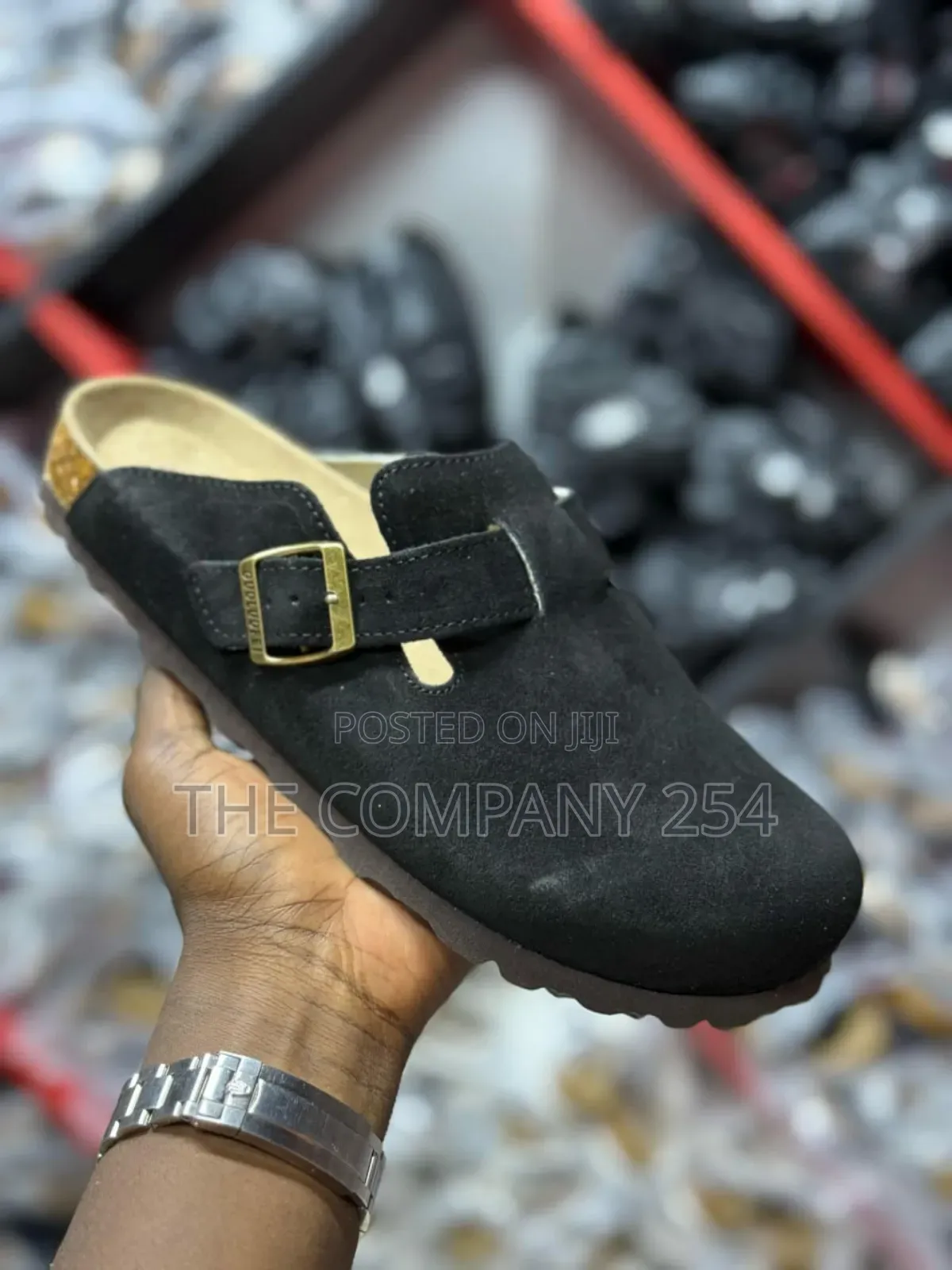 Quality Leather Unisex Sued Brick Storm Crog Sandal Shoes