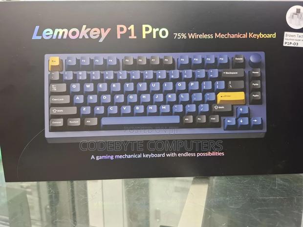 Lemokey P1 Qmk/Via Custom Gaming Keyboard - main view