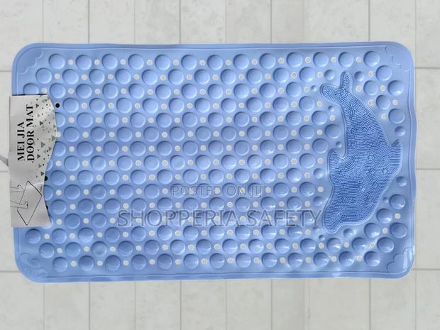 Blue Opaque Bathmats - main view