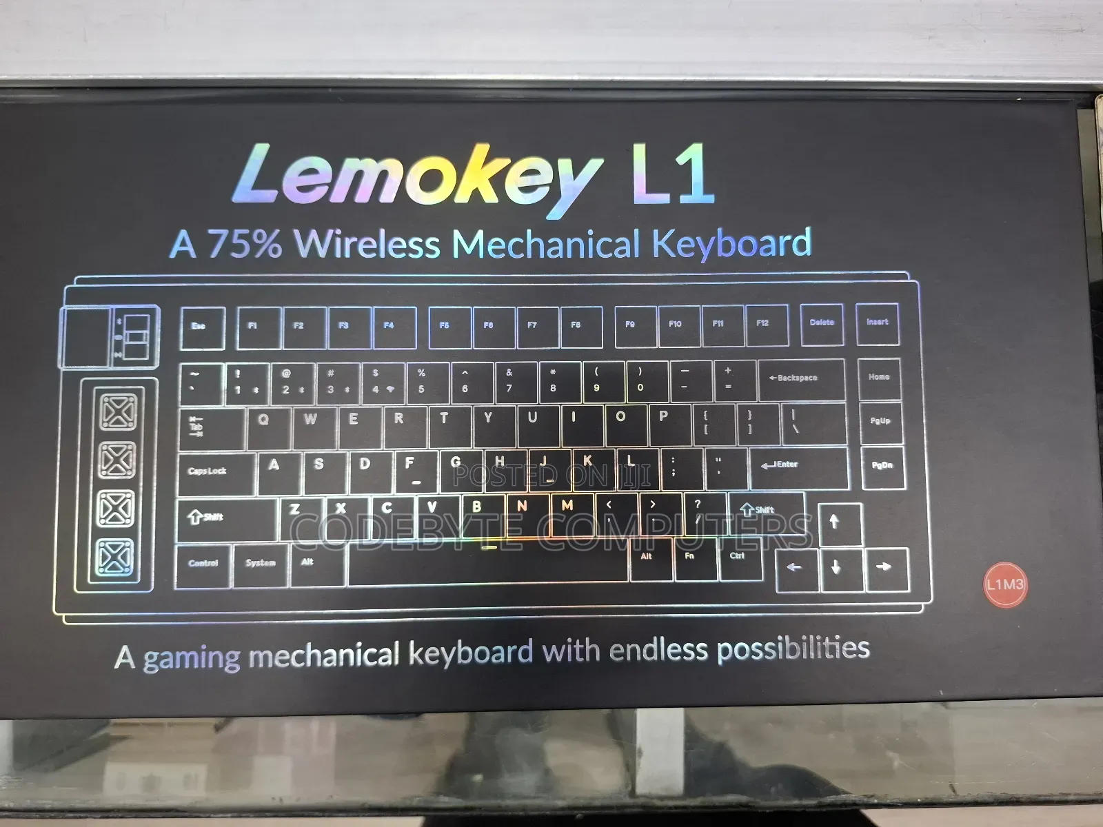Custom Gaming Keyboard Lemokey L1 QMK