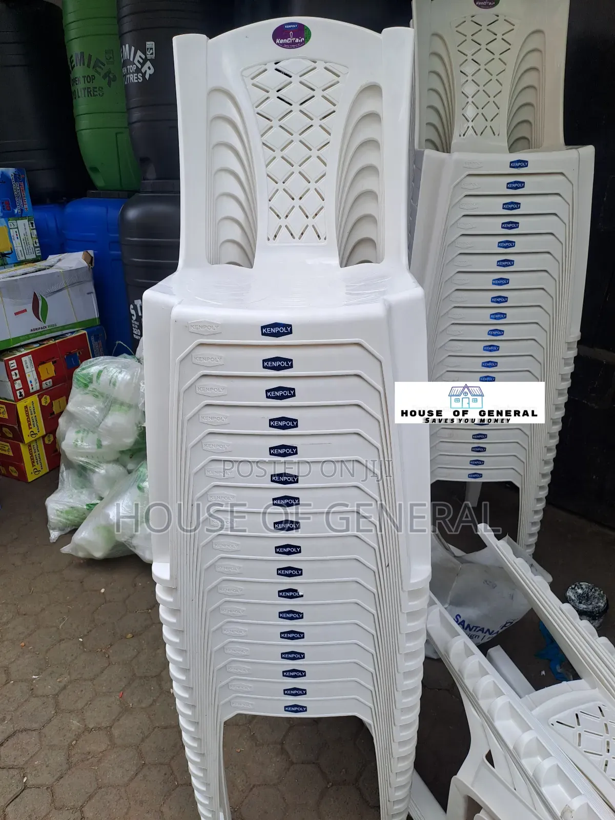 Best Quality Church Kenpoly Armless Plastic Chair