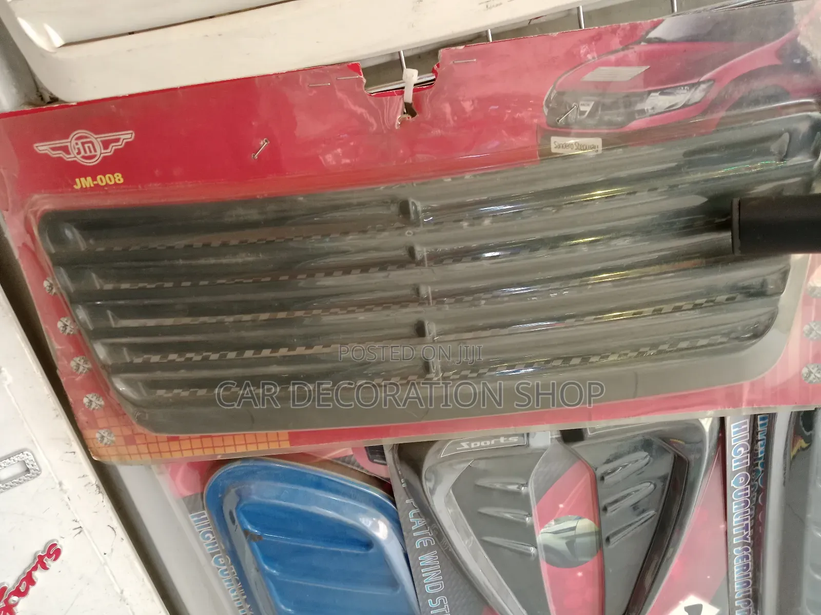 Mesh Like Bonnet Air Flow Decoration Hood Scoop