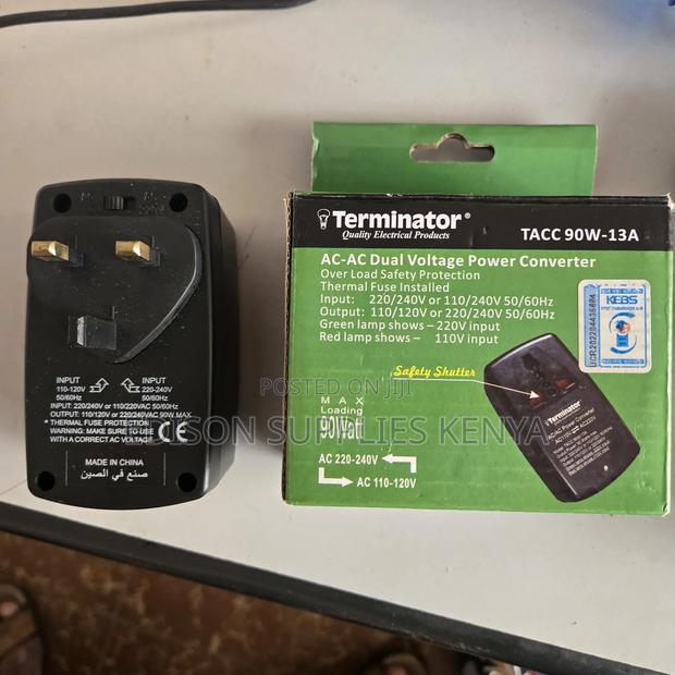 Ac-Ac Power Dual Voltage Converter 90watts Step Up Step Down - thumbnail 3