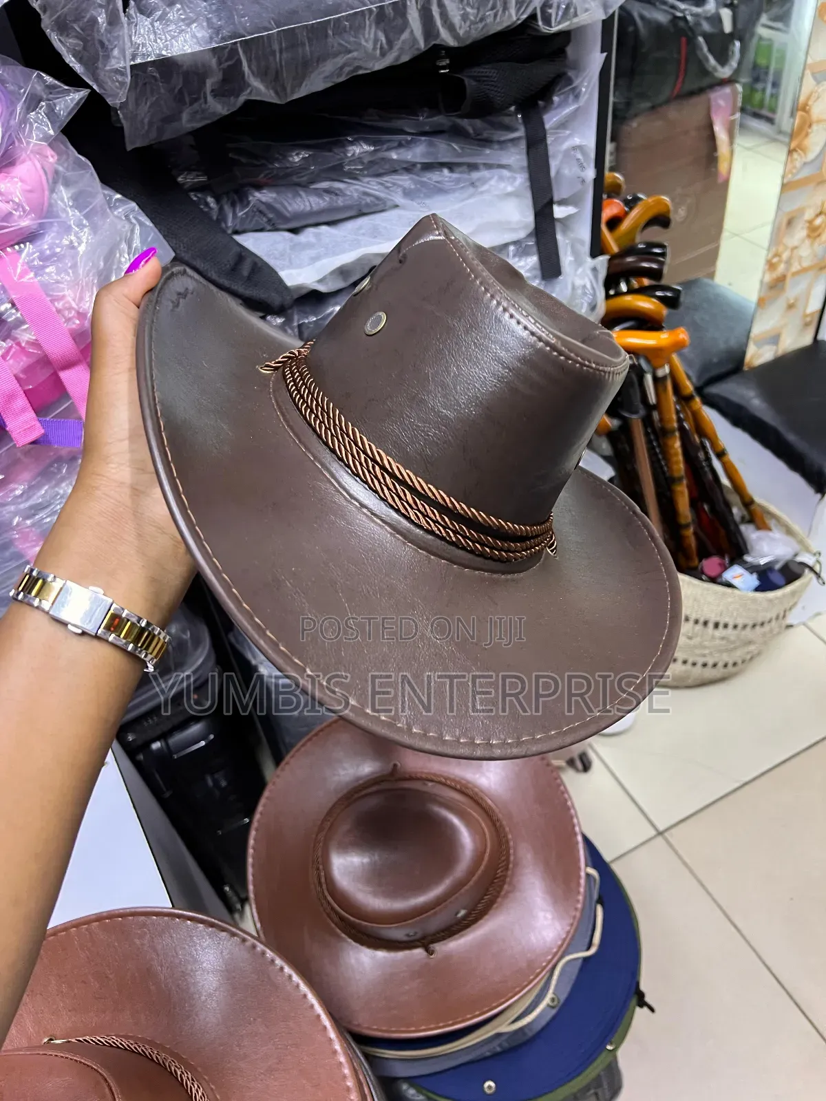 Cowboy Themed Event's Hats Leather at 800
