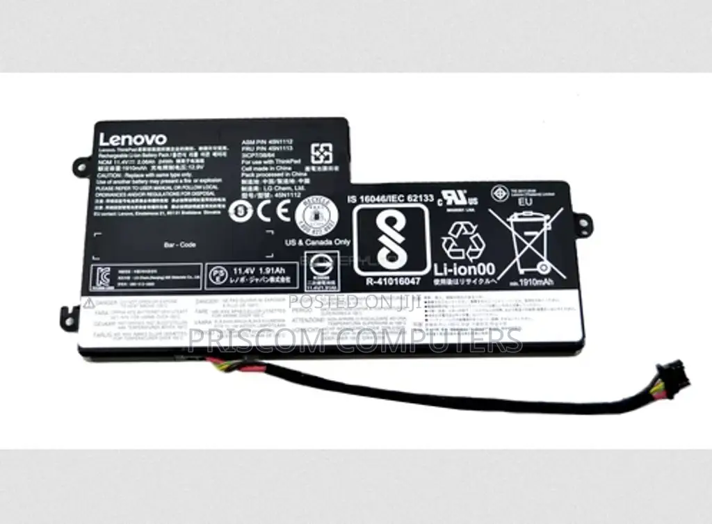 Lenovo Thinkpad X240 X250 T440s T450s Internal Battery
