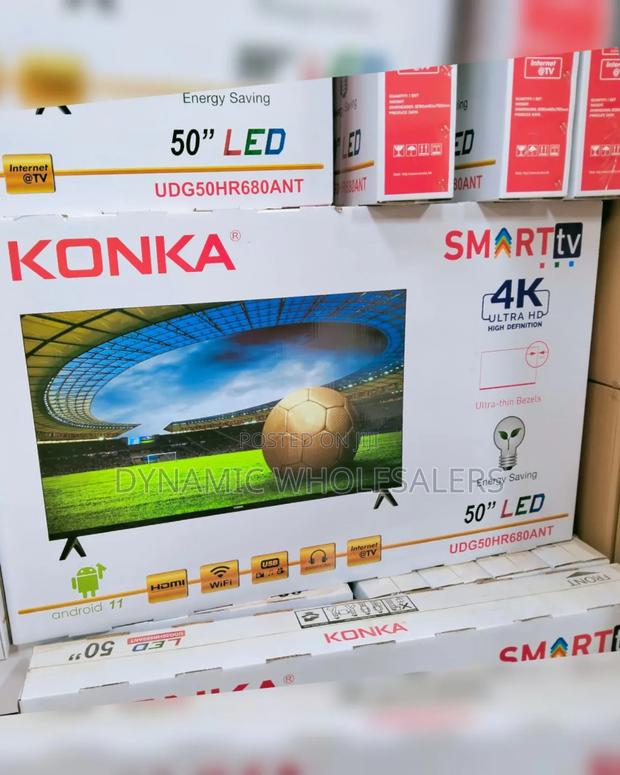 50 Inches Konka Smart Android 4 K Frameless Tv - main view