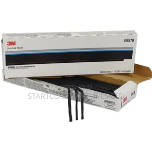 3mtm Strip-caulk, Black, 6 Mm X 30.5 Cm, 60 Strips