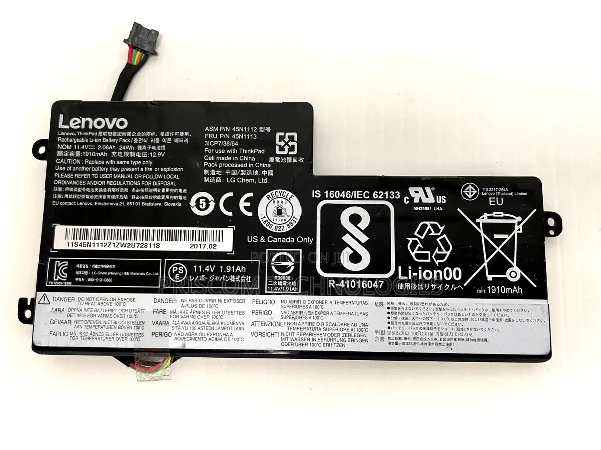 Lenovo Thinkpad X240 Internal Battery