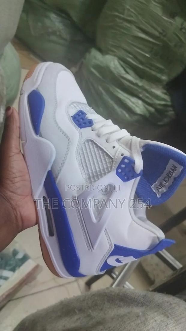 Designer Quality Leather Unisex Nike Jordan 4 Legit Sneakers - thumbnail 6