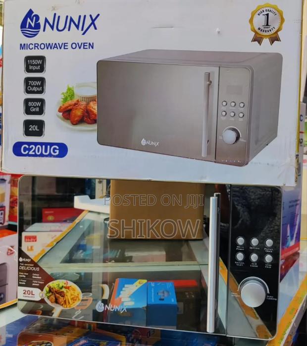 Nunix Microwave 20l Digital Glass Door With Grill(Digital)