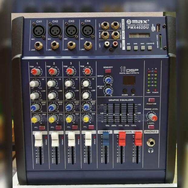 Max 4ch Mixer Available