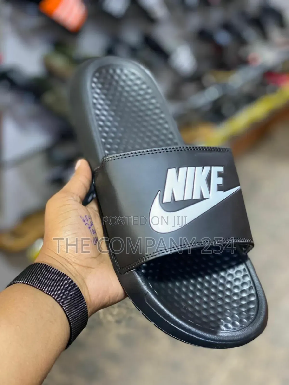 Quality Nike Designed Men Open Sandals With Rubber Soles