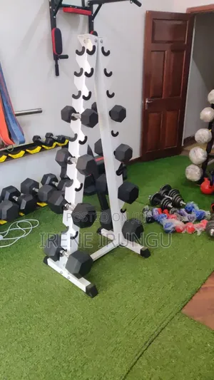 10 Tier Dumbbell Rack+Gym Dumbbell Rack