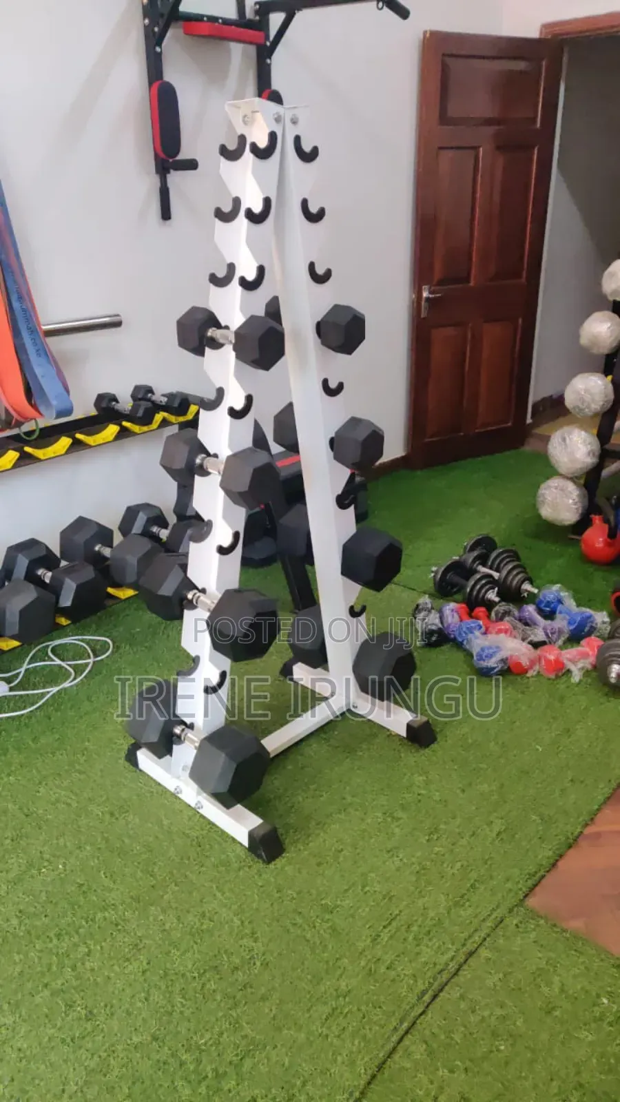 10 Tier Dumbbell Rack+Gym Dumbbell Rack