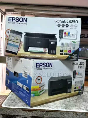 Ecotank and Inkjet L3250 Epson Printer, Wireless and Aa