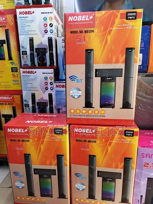 Nobel 1214 5.1 Multimedia Sound System - main view