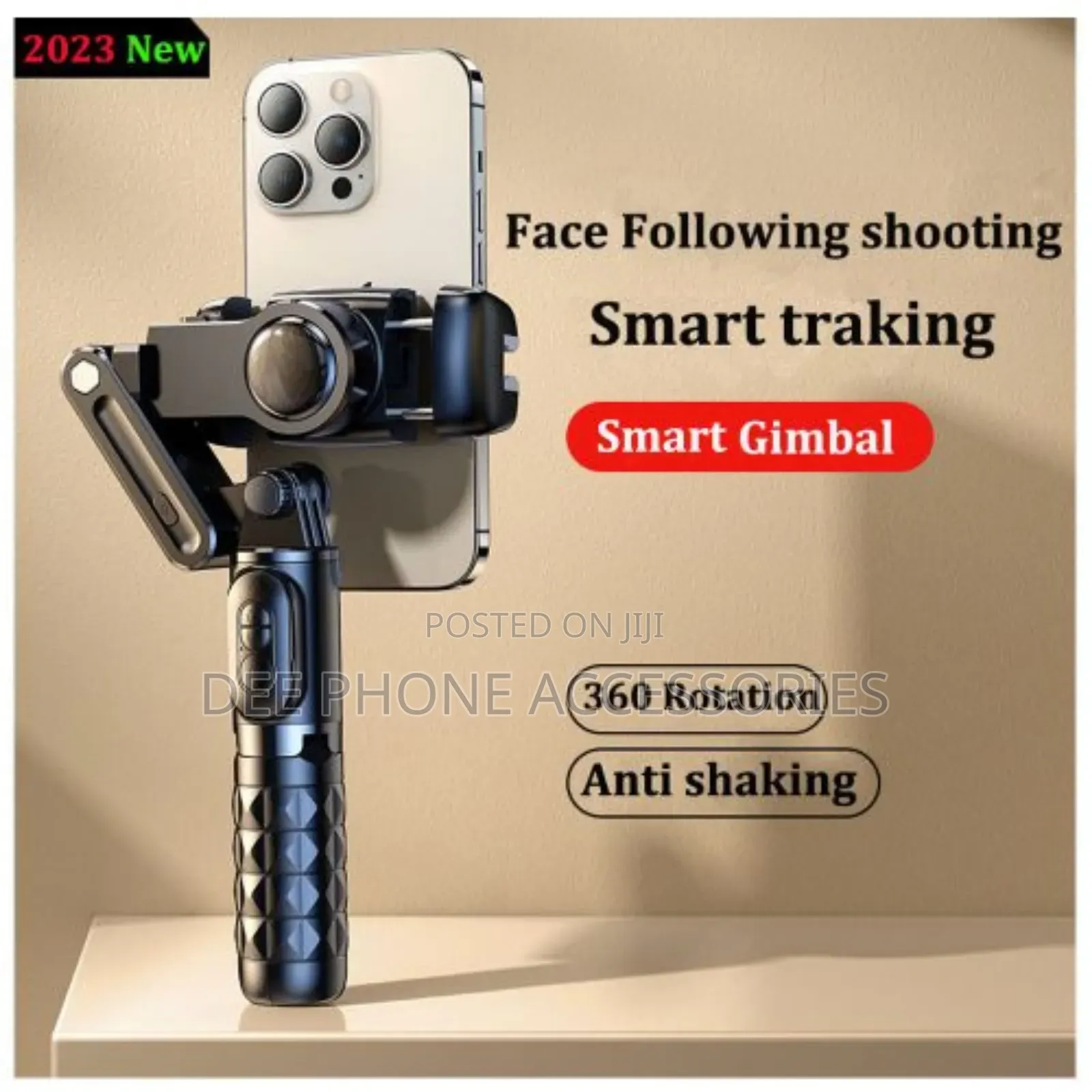 Q18 360°Rotating Desktop Tripod Gimbal Stabilizer