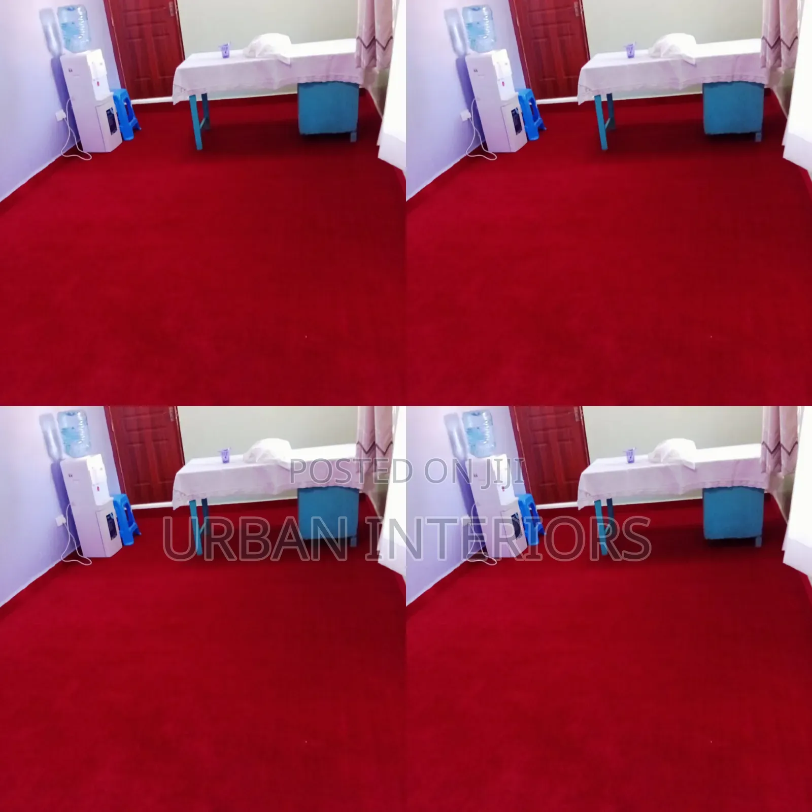 Red Wall to Wall Carpets. Prayer Room Carpets