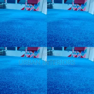 Wall to Wall Carpets. Blue Themed House Carpets