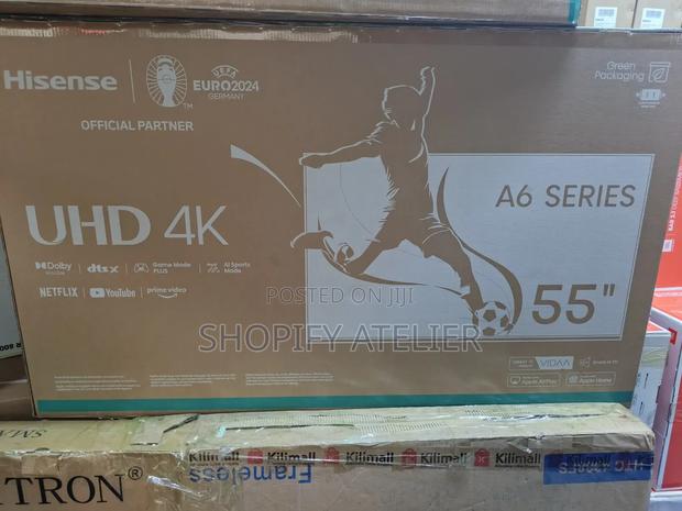 Hisense 55" A6 Series Uhd Smart Tv - thumbnail 2