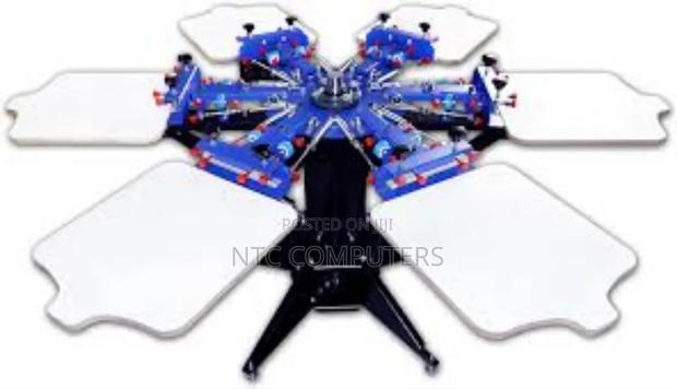 
6 Color 6 Station

6 Color 6 Station Screen Printer
