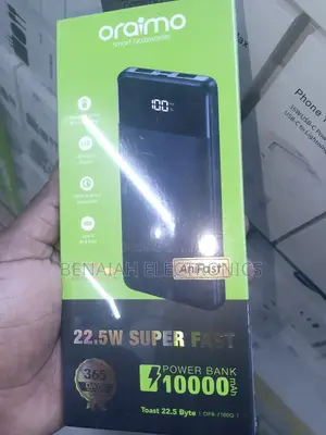 10000 Mah Powerbank 22.5 Watts Fast Charge