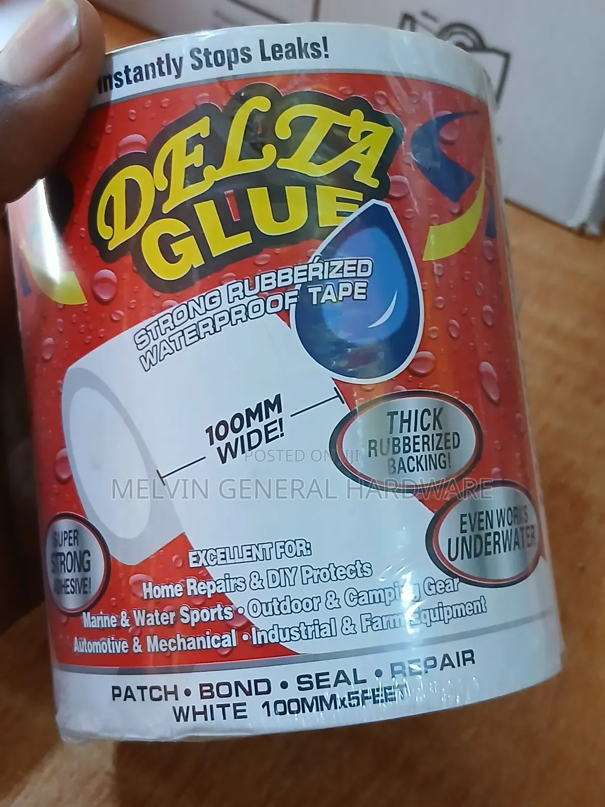 Delta Bare Adhesive Waterproof Tape