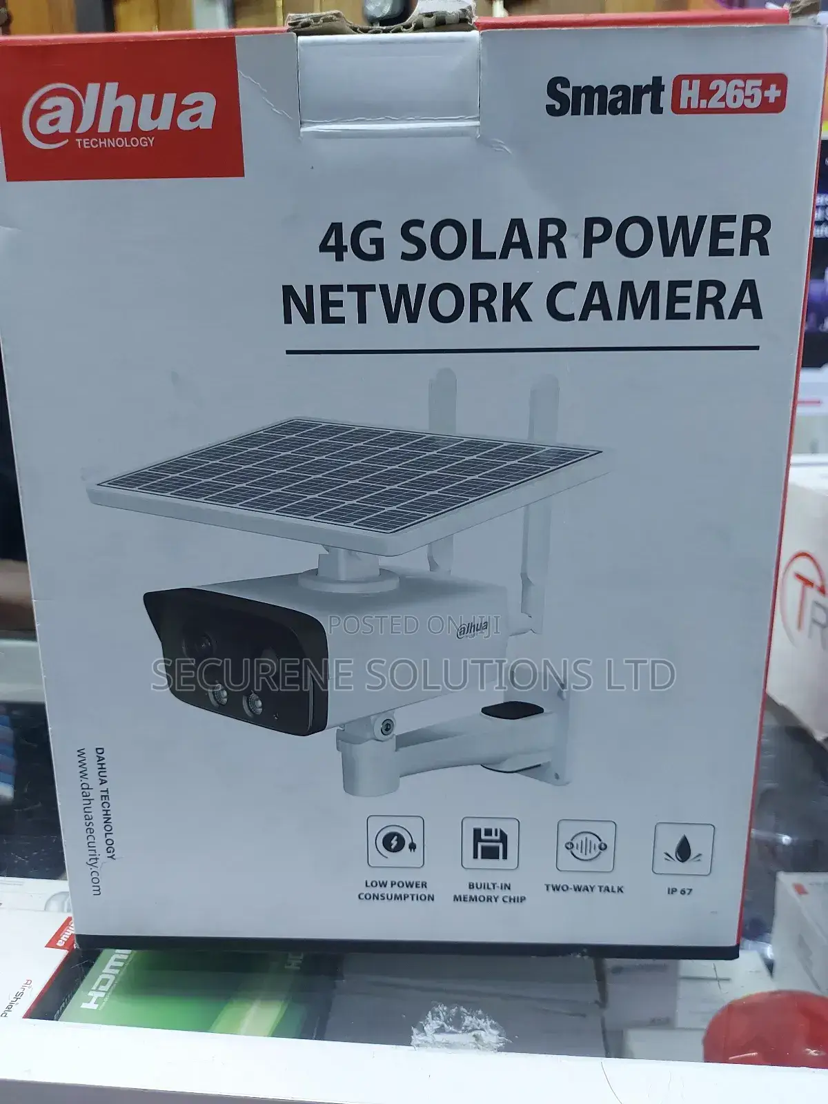 Dahua 4g Solar Power Camera Ipc-Hfw2431dg-4g-Sp-Eau-B.