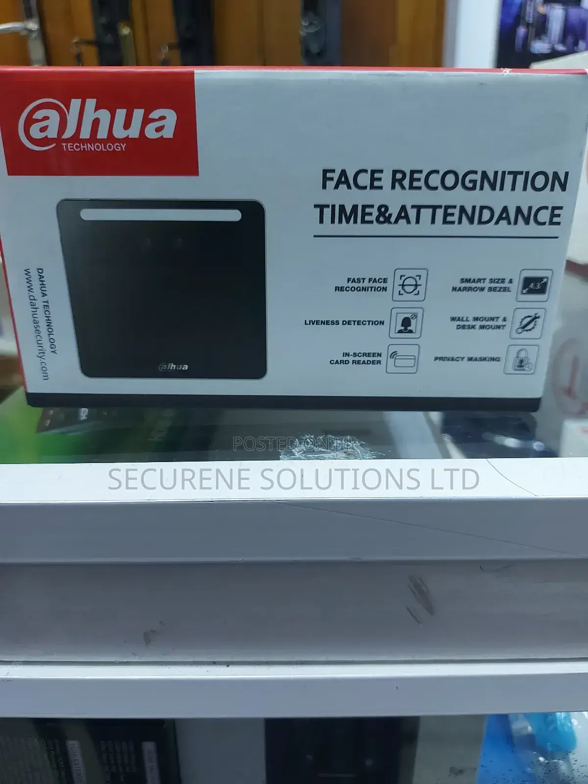 Dahua Dhi-Asa3213gl-Mw Face Recognition Time and Attendance